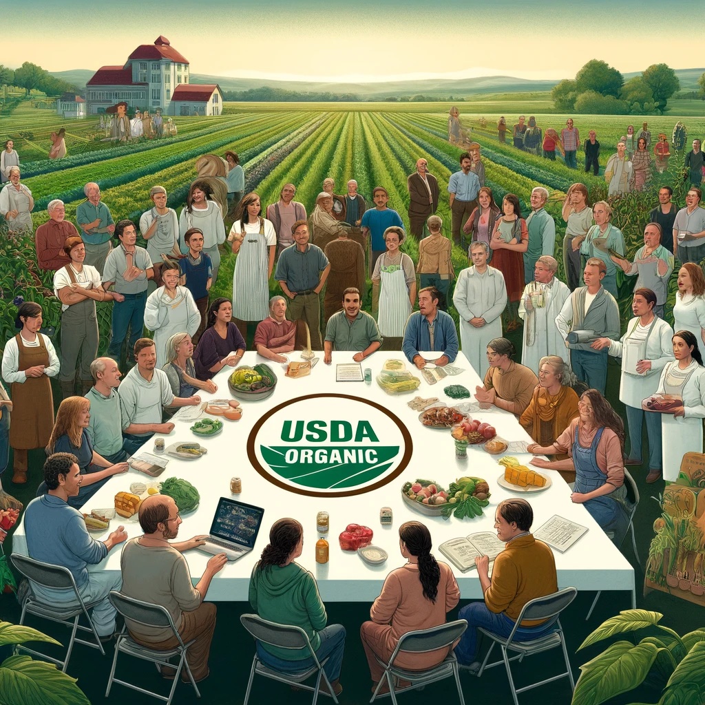 USDA Organic: You are automatically part of a huge family!
